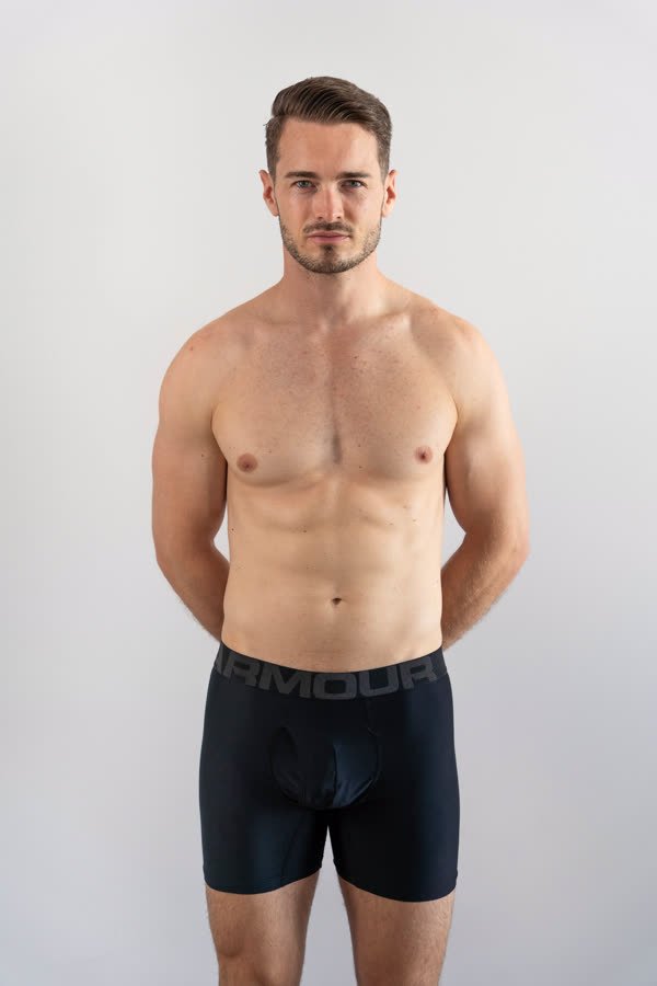 Raw digital of Andreas Schmid, front view, waist up